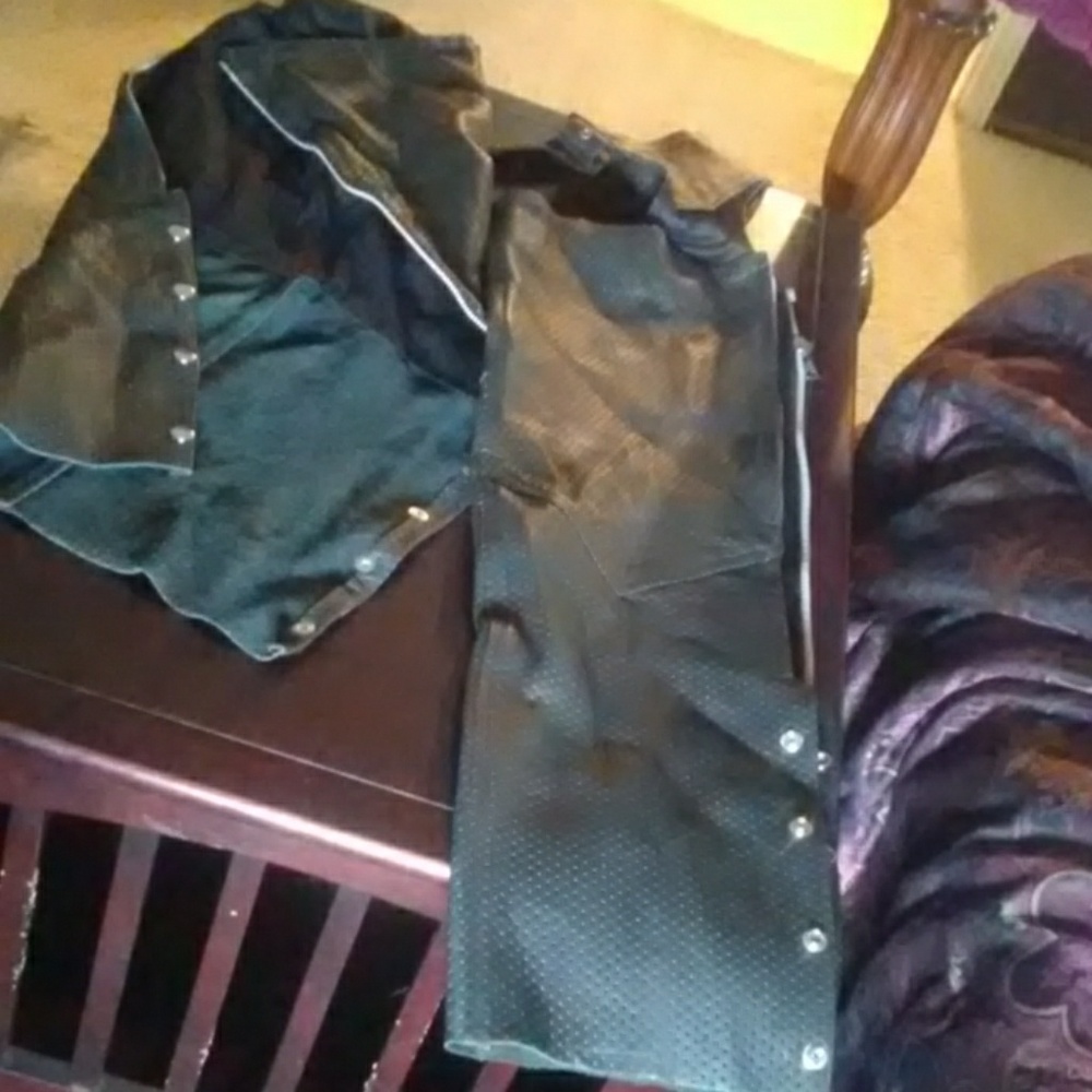 Leather chaps
